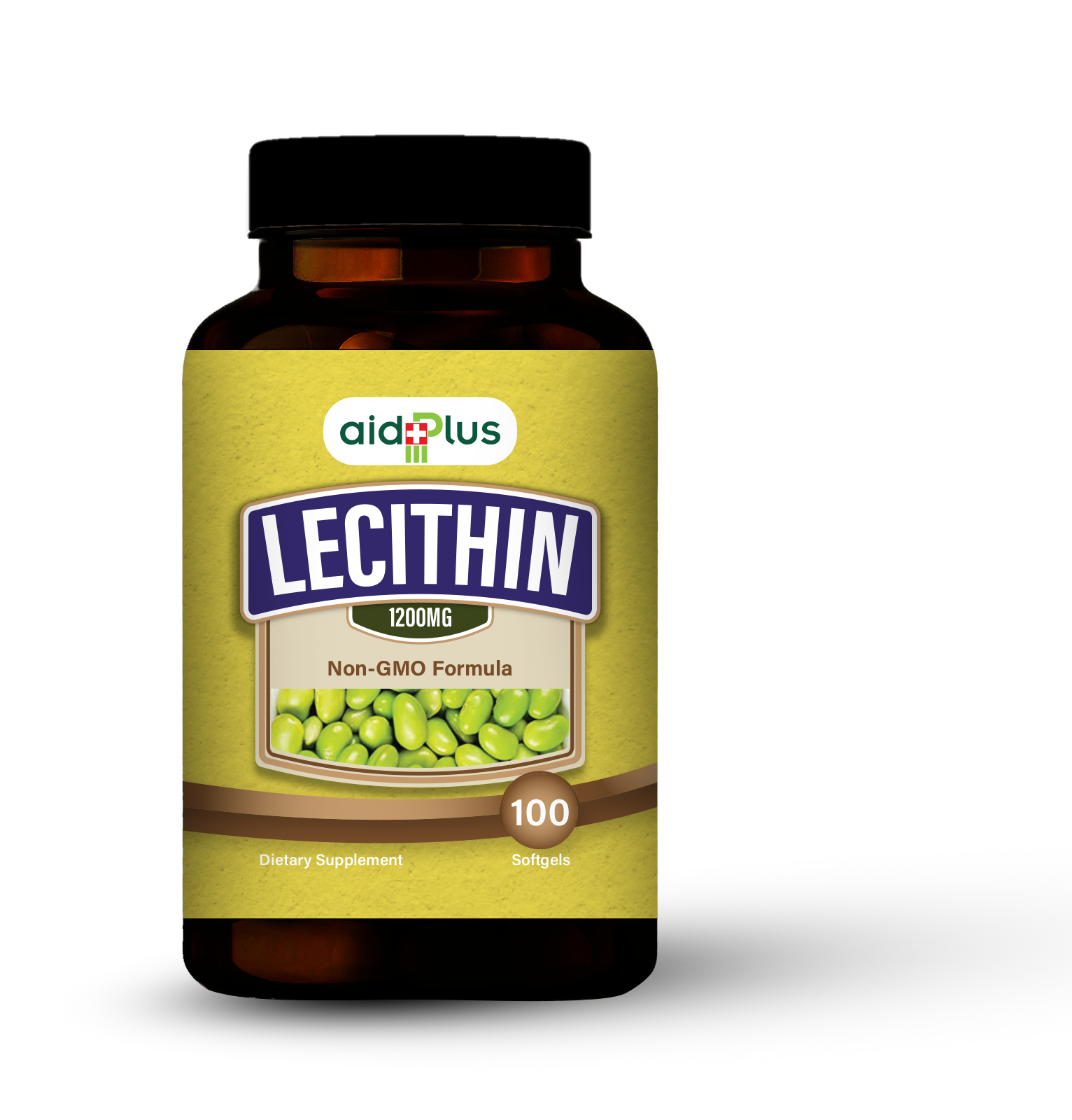 Picture of AID PLUS LECITHIN 1200 MG 100's